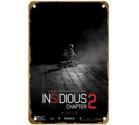 KNIOIL Insidious: Chapter 2 (#1 of 4) It will take what you love most. 2013 Póster vintage de metal con logotipo de club familiar, bar, cafetería, dormitorio, decoración de pared, regalo, 8 x 12