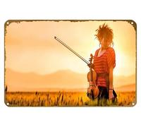 KNIOIL - Lindsey Stirling, mujer, violín, músico, mujeres al aire libre, póster de campo vintage de metal, letrero de estaño, logotipo, club, bar, cafetería, dormitorio, decoración de pared, regalo, 8