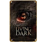 KNIOIL Living Dark: The Story of Ted the Caver (# 2 of 2) Póster de la película 2013, letrero de metal vintage con logotipo familiar, club, bar, cafetería, dormitorio, decoración de pared, regalo, 8 x