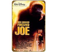 KNIOIL Mighty Joe Young (# 4 de 4) Póster de película de 1998, letrero de metal vintage con logotipo familiar, club, bar, cafetería, dormitorio, decoración de pared, regalo, 8 x 12 pulgadas