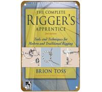 KNIOIL Póster de The Complete Rigger's Apprentice: Tools and Techniques for Modern and Traditional Rigging, segunda edición, cartel de metal vintage, decoración de pared, regalo, 8 x 12 pulgadas
