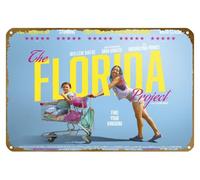 KNIOIL Póster de The Florida Project (#2 de 3) Find your kingdom 2017 Vintage Metal Tin Sign Logo Family Club Bar Cafe Bedroom Art Wall Decor Gift 20.3x30.5 cm