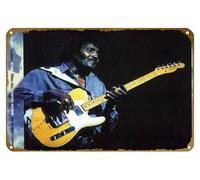 KNIOIL Póster musical de Albert Collins The Ice Axe de metal, vintage, con logotipo de la familia, club, bar, cafetería, dormitorio, decoración de pared, regalo, 8 x 12 pulgadas