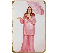 KNIOIL Póster vintage de metal con el logotipo de Mama' Cass Elliot, para decoración de pared, regalo de 8 x 12 pulgadas