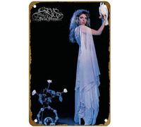 KNIOIL Stevie Nicks Bella Donna - Póster de portada de álbum vintage de metal con logotipo familiar, club, bar, cafetería, dormitorio, decoración de pared, regalo, 8 x 12 pulgadas