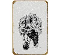 KNIOIL Swamp Thing Winter Special Comics Art Poster Vintage Metal Tin Sign Logo Family Club Bar Cafe Dormitorio Decoración de pared Regalo 20.3 x 30.5 cm