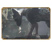 KNIOIL The Last Guardian, Trico, Best Games 2016 - Póster vintage de metal con logotipo de la familia, club, bar, cafetería, dormitorio, decoración de pared, regalo, 8 x 12 pulgadas