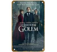 KNIOIL The Limehouse Golem 2016 - Póster vintage de metal con logotipo de la familia, club, bar, cafetería, dormitorio, decoración de pared, regalo, 8 x 12 pulgadas