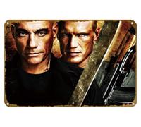 KNIOIL Universal Soldier - Day of Reckoning (2012) Póster de película vintage de metal con logotipo de Family Club, Bar, Café, dormitorio, decoración de pared, regalo, 8 x 12 pulgadas