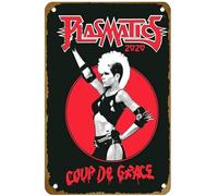 KNIOIL Wendy O Williams Plasmatics Music Photos Vintage M1230 Póster vintage de metal con logotipo de la familia, club, bar, cafetería, dormitorio, decoración de pared, regalo, 8 x 12 pulgadas