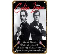 KNIOIL Willie Colon, Hector Lavoe - El Dia de mi Suerte. Fania Póster vintage de metal con logotipo de la familia, club, bar, cafetería, dormitorio, decoración de pared, regalo, 20 x 30 cm