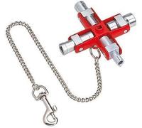 Knipex 00 11 06 Universal Llave para Todos Estándar Armarios Y Apagado Sistemas