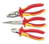 Knipex 00 20 12 VDE - Juego de alicates (3 unidades), multicolor