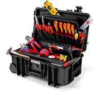 KNIPEX 00 21 33 E Maleta de herramientas Robust26 Electro 23 piezas