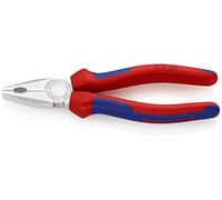 KNIPEX 03 05 180 Alicate universal con mangos confort cromado 180 mm