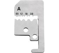 KNIPEX 1 par de cuchillas de recambio para 12 11 180, 12 19 180