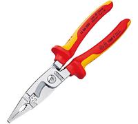 Knipex 13 86 200 VDE Alicates Instalación Eléctrica Multi Componente Grips 200mm