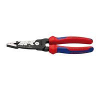 KNIPEX 13191 13 72 200 ME Pelacables versión métrica con empuñaduras multicomponentes, negro atramentizado 200 mm