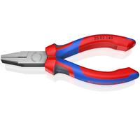 Knipex 20 02 140 alicate - Alicates (Long-nose, Chromium-vanadium steel, De plástico, Blue/Red)