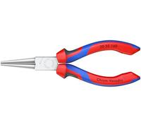 Knipex 3035160, 6 1/4-inch largo alicates de punta redonda con mango ergonómico