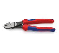 KNIPEX 74 22 200 Alicates de corte diagonal en ngulo de alto apalancamiento con agarre c modo de 8 pulgadas
