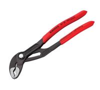 Knipex 87 01 180 Alicate Cobra para Fontanería con Empuñadura de Plástico, 180m