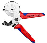 KNIPEX 90 25 25 Cortatubos para tubos multicapa y de plástico con fundas multicomponentes 210 mm