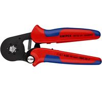 Knipex Alicate autoajustable para crimpar punteras huecas 97 53 14 — 180 mm, acceso lateral, bruñido
