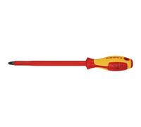 KNIPEX 98 25 04 VDE - Destornillador Pozidriv® aislado PZ4 x 200 mm