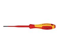 Knipex Aislamiento VDE con Ranuras Screwdriver 3.5 x 100mm Fino Anti Rollo 98 20