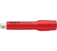 KNIPEX Alargadera con cuadradillo interno / externo 1/2" 125 mm, 98 45 125