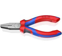 KNIPEX Alicate de boca plana con mangos confort 140 mm, 20 02 140