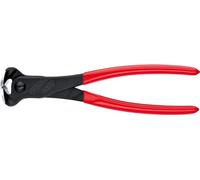 KNIPEX Alicate de corte frontal con cartulinas autoservicio recubiertos de plástico 200 mm, 68 01 200 SB