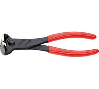 Knipex Alicate de corte frontal negro atramentado, recubiertos de plástico 180 mm 68 01 180 EAN