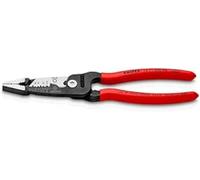 KNIPEX Alicate de electricista multifunción modelo métrico recubiertos de plástico 200 mm, 13 71 200 ME