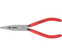 Knipex Alicate de electricista negro atramentado, recubiertos de plástico 160 mm 13 01 160