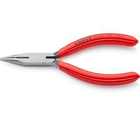 KNIPEX Alicate de montaje (alicate de radio) recubiertos de plástico 125 mm, 25 01 125
