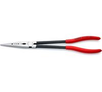 KNIPEX Alicate de montaje de bocas largas con perfiles transversales con cartulinas autoservicio recubiertos de, 28 71 280 SB