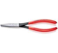 Knipex Alicate de montaje de bocas largas negro atramentado, recubiertos de plástico 200 mm 28 01 200