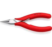 KNIPEX Alicate de montaje para electrónica con articulación machihembrada con fundas de plástico antideslizantes 115 mm, 35 31 115