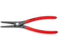 KNIPEX Alicate de precisión para arandelas para arandelas exteriores de ejes Mangos plasticos por inmersión, 49 11 A3