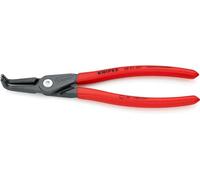 Knipex Alicate de precisión para arandelas para arandelas interiores en taladros gris atramentado, recubiertos de plástico antideslizante 210 mm 48 21 J31