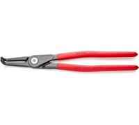 Knipex Alicate de precisión para arandelas para arandelas interiores en taladros gris atramentado, recubiertos de plástico antideslizante 305 mm 48 21 J41