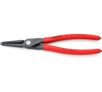 Knipex Alicate de precisión para anillos de seguridad 48 11 J3 225 mm, recubierto antideslizante