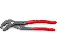 Knipex Alicate para abrazaderas gris atramentado, recubiertos de plástico antideslizante 180 mm 85 51 180 A