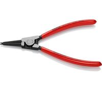 Knipex Alicate para arandelas para arandelas de sujeción en ejes negro atramentado, recubiertos de plástico 180 mm 46 11 G4