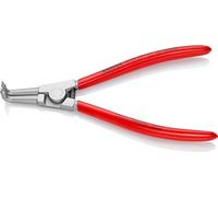 Knipex Alicate para arandelas para arandelas exteriores de ejes cromado, recubiertos de plástico 200 mm 46 23 A31