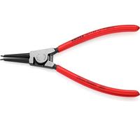 Knipex Alicate para arandelas para arandelas exteriores de ejes negro atramentado, recubiertos de plástico 180 mm 46 11 A2
