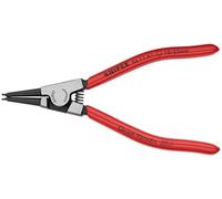 Knipex Alicate para arandelas para arandelas exteriores de ejes negro atramentado, recubiertos de plástico 140 mm 46 11 A1