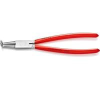 KNIPEX Alicate para arandelas para arandelas interiores en taladros cromado recubiertos de plástico 215 mm, 44 23 J31